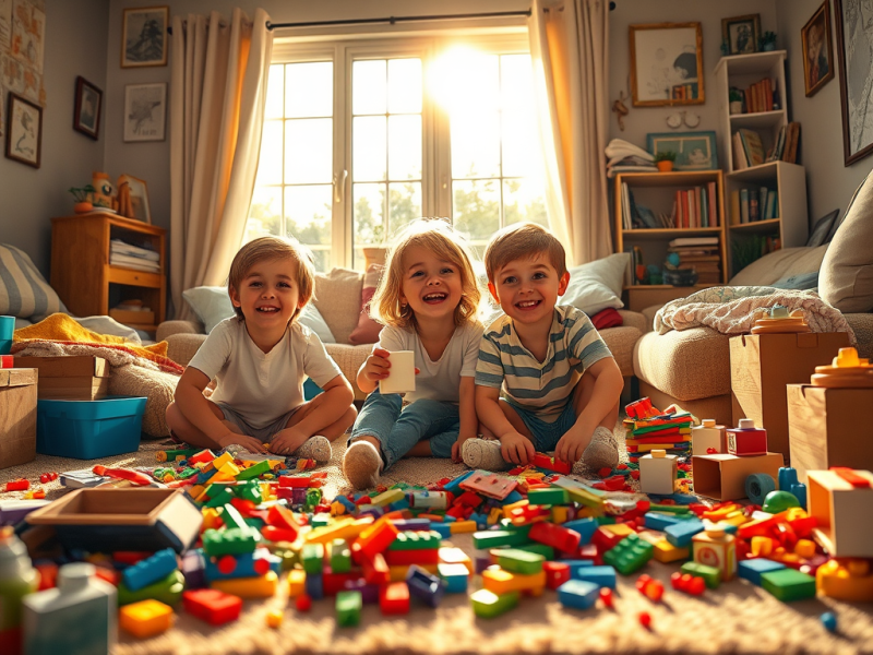 Three Little Whirlwinds and a Messy Home: Finding Peace in the&nbsp;Chaos